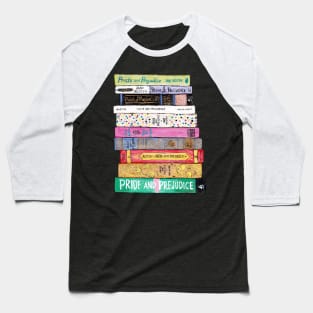 Jane Austen Books Baseball T-Shirt